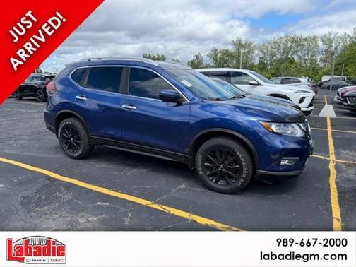 Blue 2019 Nissan Rogue SL