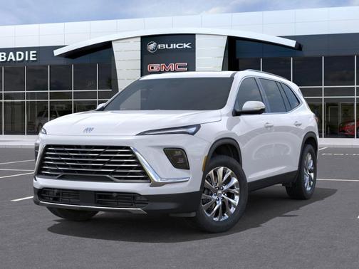 White Tri-Coat 2026 Buick Enclave Preferred