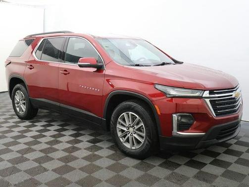 Radiant Red 2023 Chevrolet Traverse LT Cloth