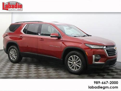 Radiant Red 2023 Chevrolet Traverse LT Cloth