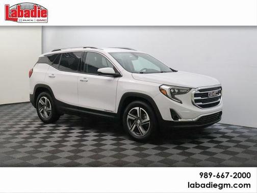 Summit White 2019 GMC Terrain SLT