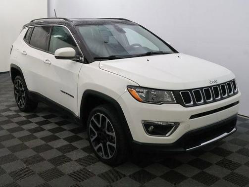 White Clearcoat 2018 Jeep Compass Limited
