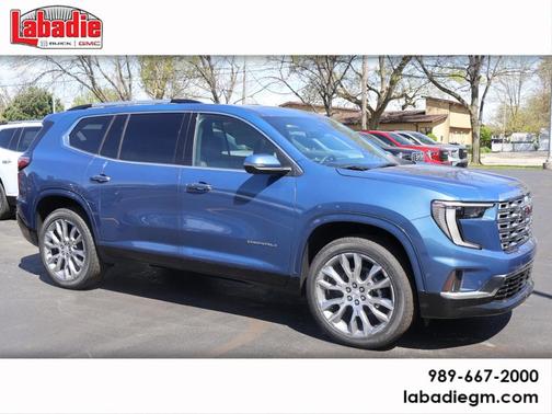 Metallic 2026 GMC Acadia Denali