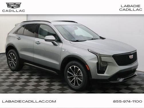 Gray 2024 Cadillac XT4 Sport