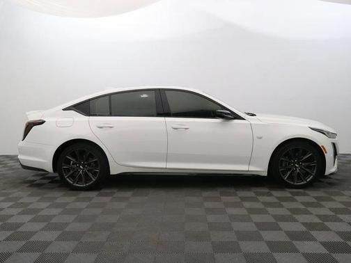Summit White 2024 Cadillac CT5 Sport AWD