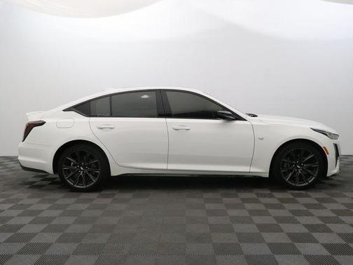 Summit White 2024 Cadillac CT5 Sport AWD
