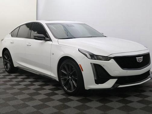 Summit White 2024 Cadillac CT5 Sport AWD