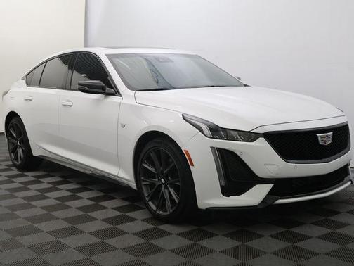 Summit White 2024 Cadillac CT5 Sport AWD