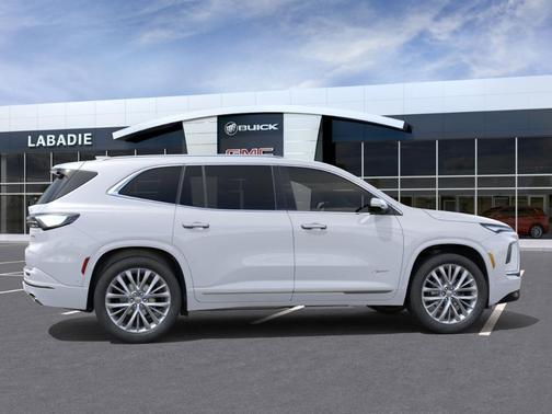 White Tri-Coat 2026 Buick Enclave Avenir