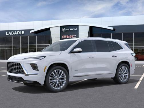 White Tri-Coat 2026 Buick Enclave Avenir
