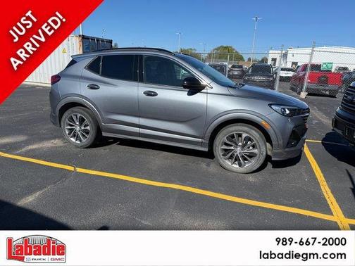 Satin Steel Gray Metallic 2021 Buick Encore GX Essence