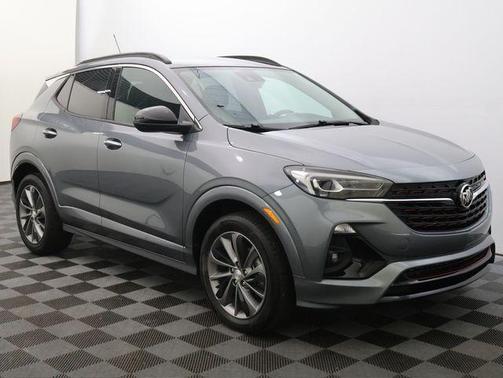 Satin Steel Gray Metallic 2021 Buick Encore GX Essence