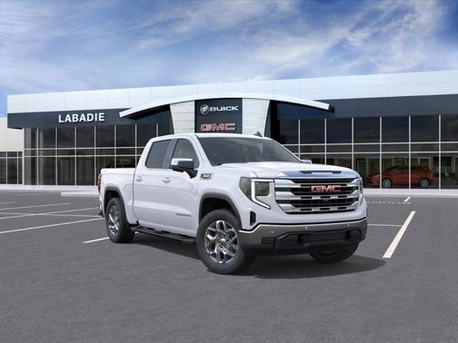 Summit White 2026 GMC Sierra 1500 SLE