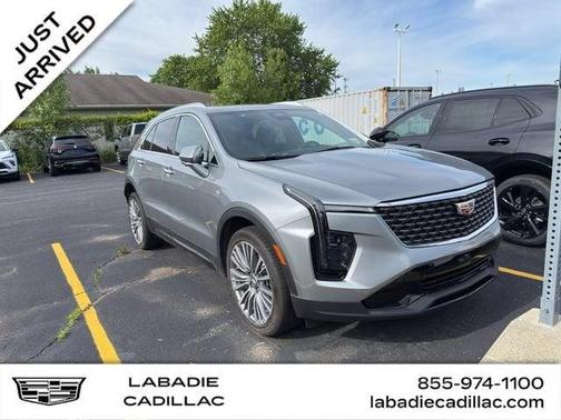 Silver Metallic 2024 Cadillac XT4 Premium Luxury