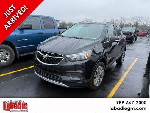 Ebony Twilight Metallic 2019 Buick Encore Preferred