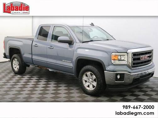 Light Steel Gray Metallic 2015 GMC Sierra 1500 SLE