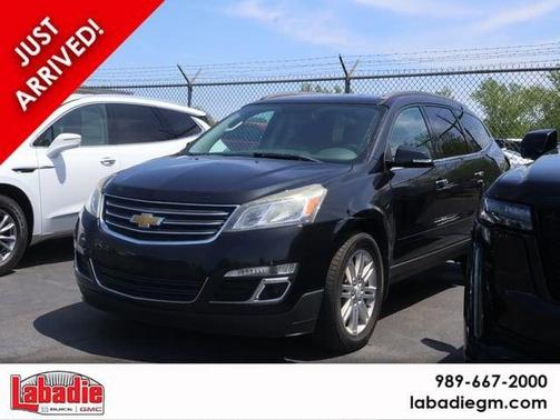 Black Granite Metallic 2013 Chevrolet Traverse 1LT