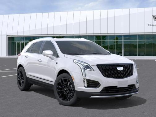 Crystal White Tri-Coat 2026 Cadillac XT5 Premium Luxury