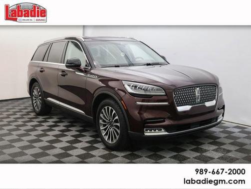 Burgundy 2021 Lincoln Aviator Reserve AWD