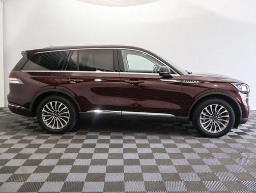 Burgundy 2021 Lincoln Aviator Reserve AWD