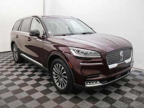 Burgundy 2021 Lincoln Aviator Reserve AWD
