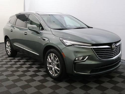 Sage Metallic 2023 Buick Enclave Premium
