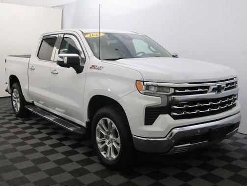 Summit White 2022 Chevrolet Silverado 1500 LTZ
