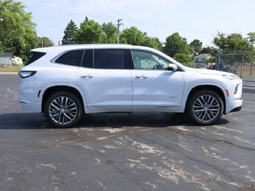 White Tri-Coat 2026 Buick Enclave Avenir