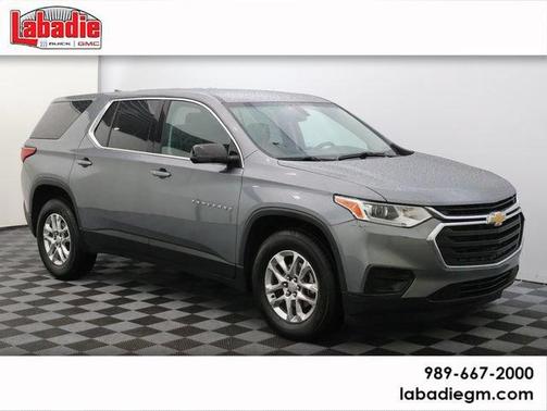 Satin Steel Metallic 2018 Chevrolet Traverse LS