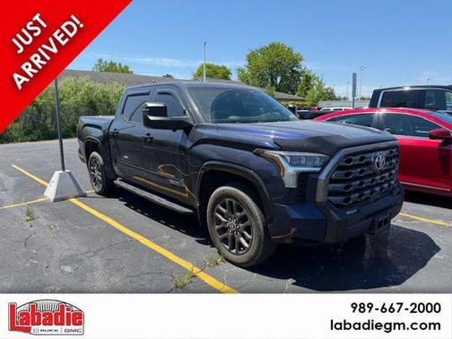 Black 2022 Toyota Tundra Platinum