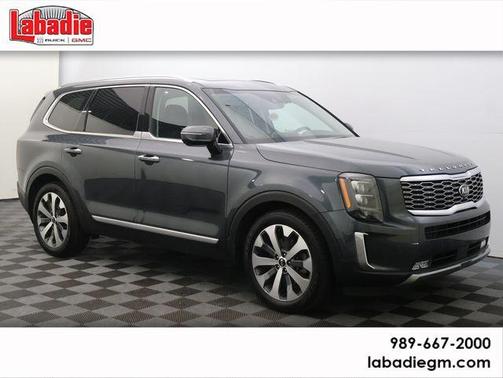 Gray 2021 Kia Telluride SX