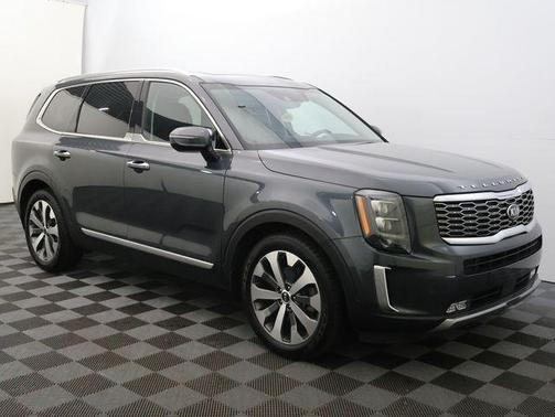Gray 2021 Kia Telluride SX