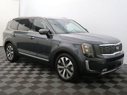 Gray 2021 Kia Telluride SX