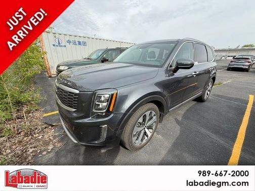 Gray 2021 Kia Telluride SX