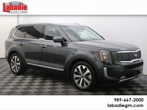 Gray 2021 Kia Telluride SX