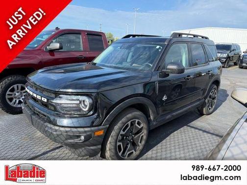 Shadow Black 2023 Ford Bronco Sport Outer Banks