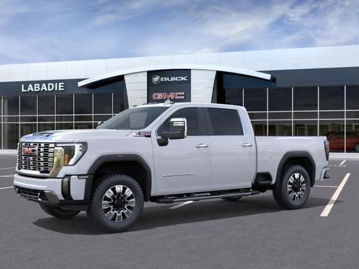 Glacier White 2026 GMC Sierra 2500 Denali