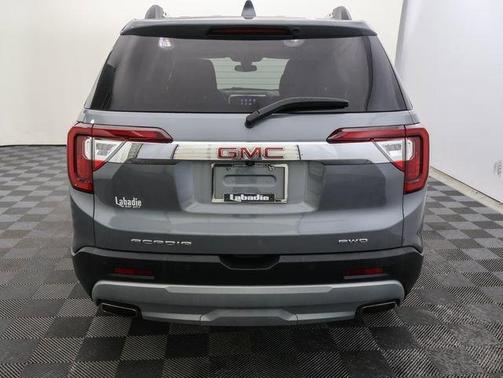 Satin Steel Metallic 2022 GMC Acadia SLE