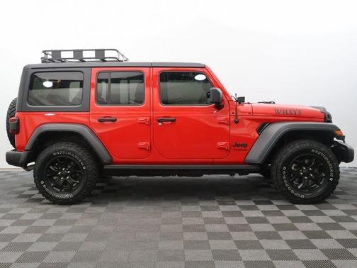Firecracker Red Clearcoat 2021 Jeep Wrangler Unlimited Sport