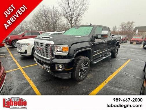 Onyx Black 2017 GMC Sierra 2500 Denali
