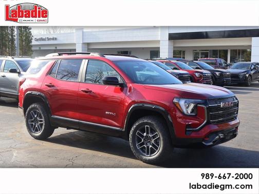 Volcanic Red 2026 GMC Terrain AT4
