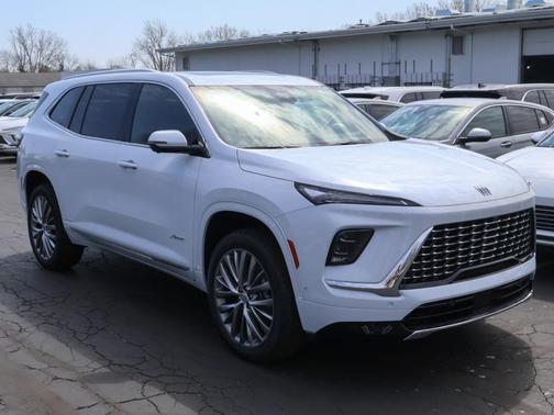 White Tri-Coat 2026 Buick Enclave Avenir