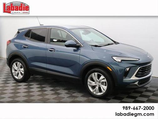 Ocean Blue Metallic 2024 Buick Encore GX Preferred