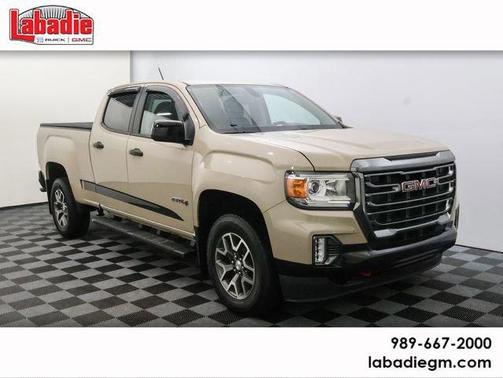 Tan 2022 GMC Canyon AT4 w/Cloth