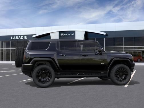 Black 2025 GMC HUMMER EV SUV 2X