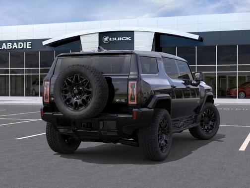 Black 2025 GMC HUMMER EV SUV 2X