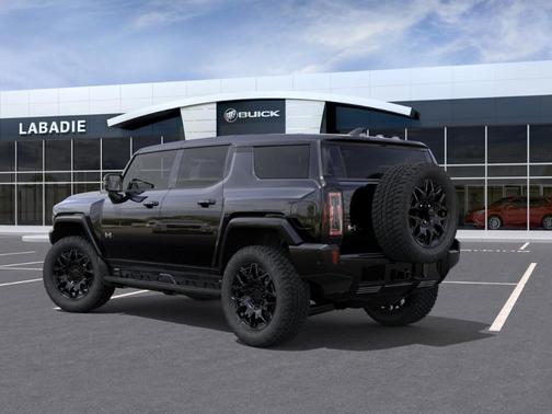 Black 2025 GMC HUMMER EV SUV 2X