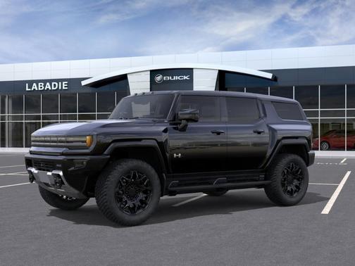 Black 2025 GMC HUMMER EV SUV 2X