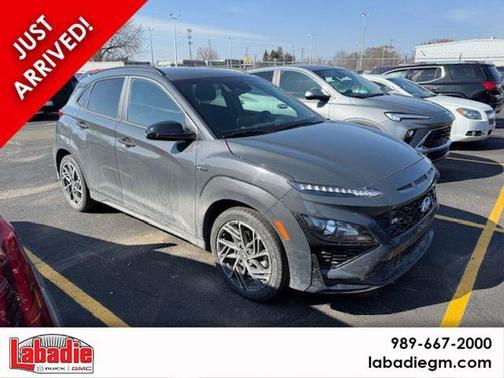 Gray 2023 Hyundai KONA N Line
