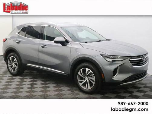 Satin Steel Gray Metallic 2021 Buick Envision Essence